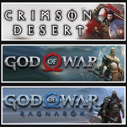  Crimson Desert +God Of War +Ragnarök